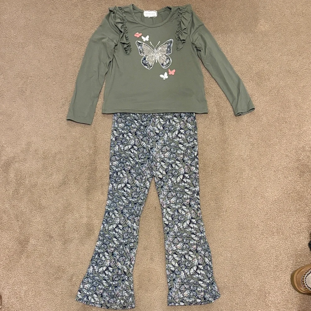 Girls butterfly outfit